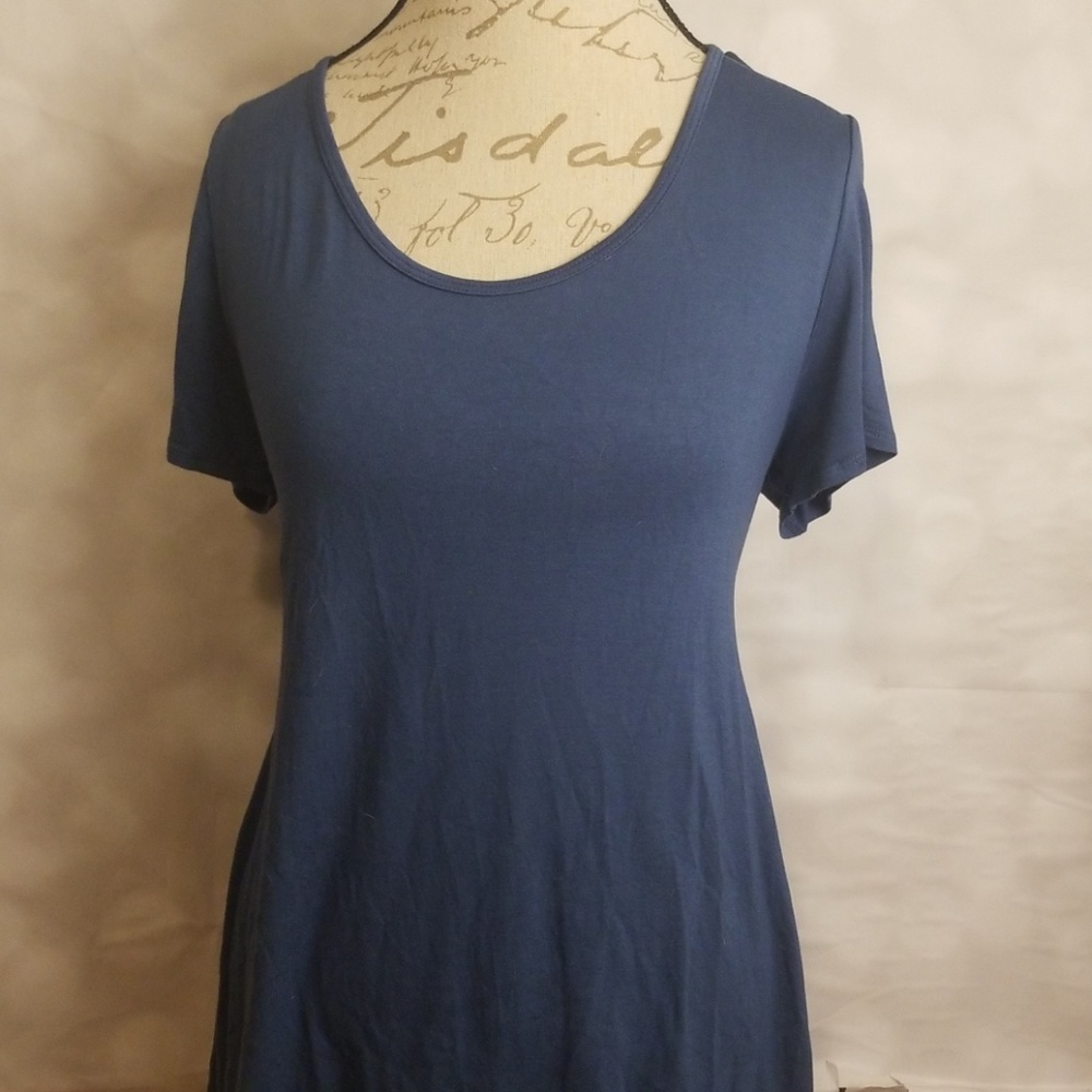 Cobalt blue classic tee